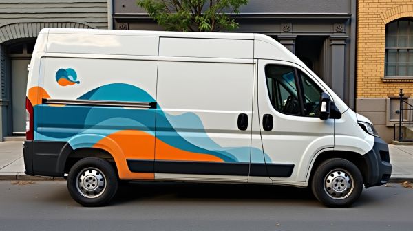 Comment optimiser la visibilité de votre camionnette avec des stickers